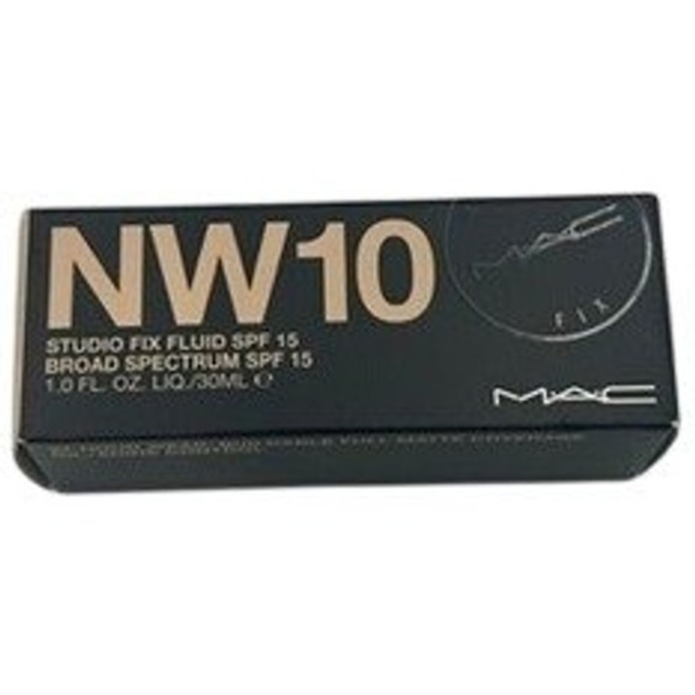 MAC Studio Fix Fluid Foundation‎ NW10 1oz New Matte SPF 15 24hr Wear Foundation
